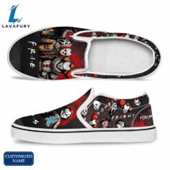 HF Horror Movie Slip On Shoes Custom Name