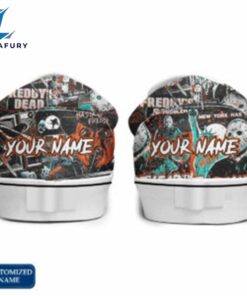 HF Horror Movie Slip On Shoes Customized Name