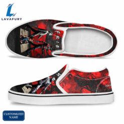 HF Horror Movie Slip On Shoes - Customized Name