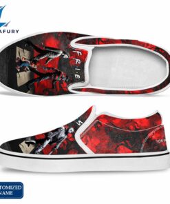 HF Horror Movie Slip On Shoes - Customized Name