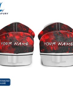 HF Horror Movie Slip On Shoes - Customized Name