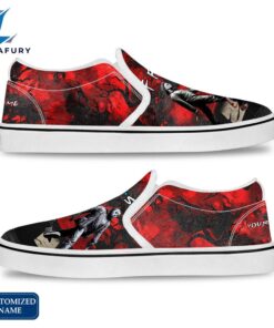 HF Horror Movie Slip On Shoes - Customized Name