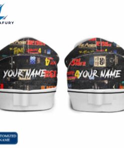 HF Horror Movie Slip On Shoes Customized Name