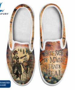 HF Horror Movie Slip On Shoes Customized Name