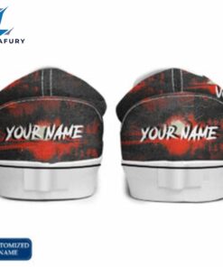 HF Horror Movie Slip On Shoes Customized Name