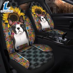 Hippie Boston Terrier Premium Custom…