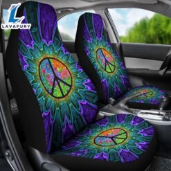 Hippie Peace Sign Car Seat…