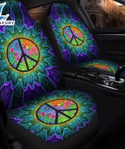 Hippie Rainbow Colorful Premium Custom…