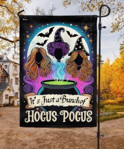 Hocus Pocus Halloween Three Witches…