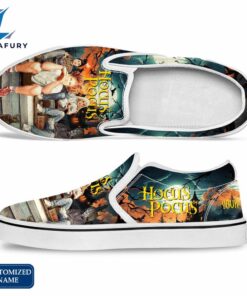 HP Witch Movie Slip On Shoes - Customized Name Shoes