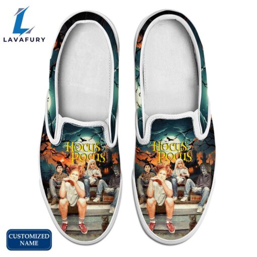 HP Witch Movie Slip On Shoes – Customized Name Shoes