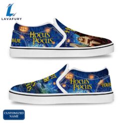 HP Witch Movie Slip On Shoes - Customized Name