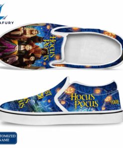 HP Witch Movie Slip On Shoes - Customized Name