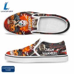 JV Horror Movie Slip On Shoes - Customized Name