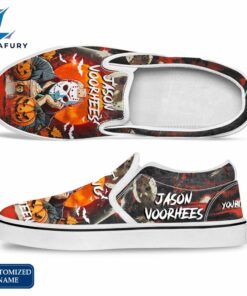 JV Horror Movie Slip On Shoes - Customized Name