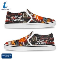 JV Horror Movie Slip On Shoes - Customized Name