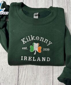 Merry Christmas Kilkenny Ireland Embroidered…