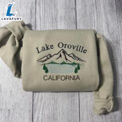 Merry Christmas Lake Oroville Embroidered…