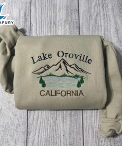 Merry Christmas Lake Oroville Embroidered…