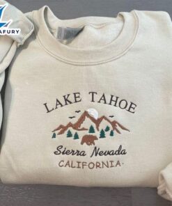 Merry Christmas Lake Tahoe Embroidered…