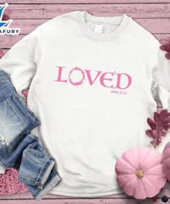 Loved Sweatshirt Pink Edition ,…