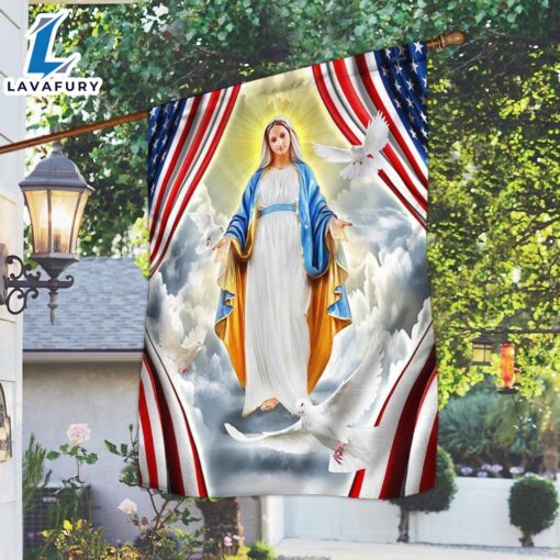 Merry Christmas  Mary Flag Mother Of Jesus Flag – Christmas Flag