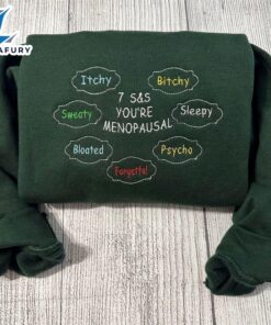 Merry Christmas Menopausal Embroidered Sweatshirt…