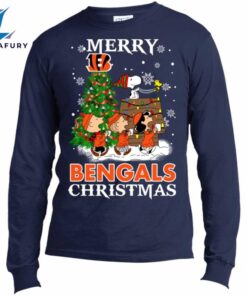 Merry Cincinnati Bengals Christmas Snoopy…