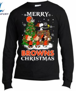 Merry Cleveland Browns Christmas Snoopy…