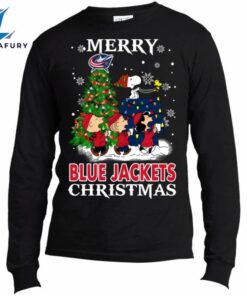 Merry Columbus Blue Jackets Christmas…