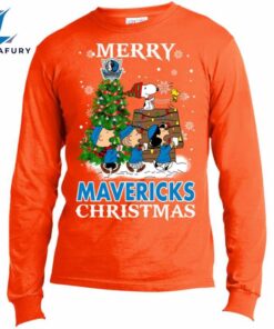 Merry Dallas Mavericks Christmas Snoopy…