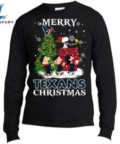 Merry Houston Texans Christmas Snoopy…