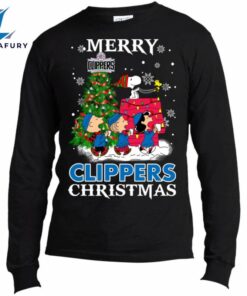 Merry LA Clippers Christmas Snoopy…