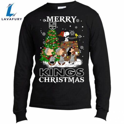 Merry Los Angeles Kings Christmas Snoopy Ugly Sweater Style Shirts