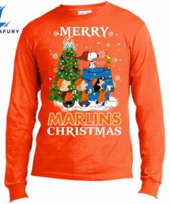 Merry Miami Marlins Christmas Snoopy…