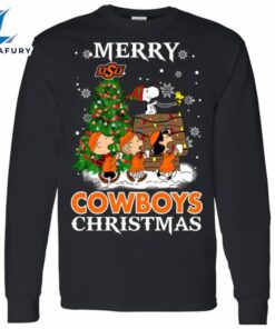 Merry Oklahoma State Cowboys Christmas…