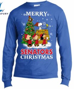 Merry Ottawa Senators Christmas Snoopy…