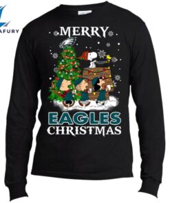 Merry Philadelphia Eagles Christmas Snoopy…