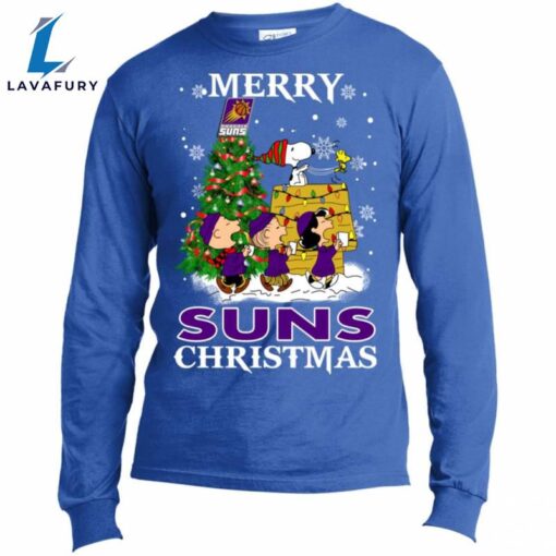 Merry Phoenix Suns Christmas Snoopy Ugly Sweater Style Shirts