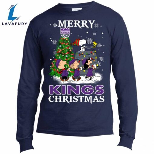 Merry Sacramento Kings Christmas Snoopy Ugly Sweater Style Shirts