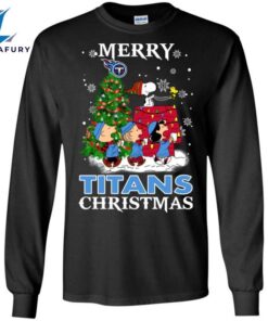 Merry Tennessee Titans Christmas Snoopy…