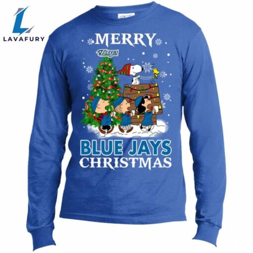 Merry Toronto Blue Jays Christmas Snoopy Ugly Sweater Style Shirts