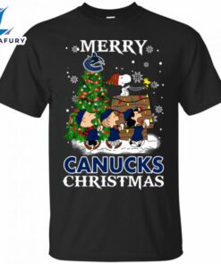 Merry Vancouver Canucks Christmas Snoopy…