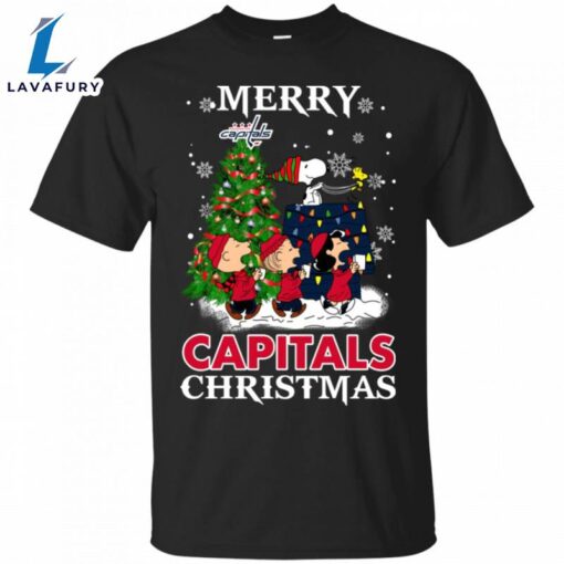 Merry Washington Capitals Christmas Snoopy Ugly Sweater Style Shirts