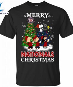 Merry Washington Nationals Christmas Snoopy…