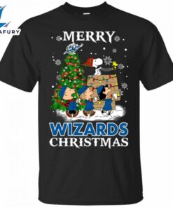 Merry Washington Wizards Christmas Snoopy Ugly Sweater Style Shirts