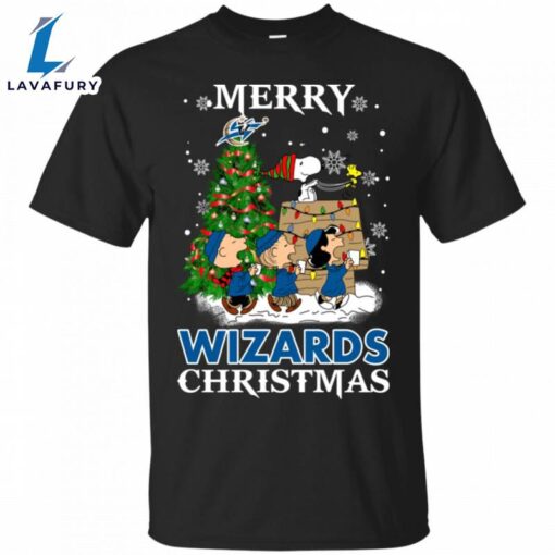 Merry Washington Wizards Christmas Snoopy Ugly Sweater Style Shirts