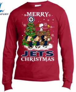 Merry Winnipeg Jets Christmas Snoopy…