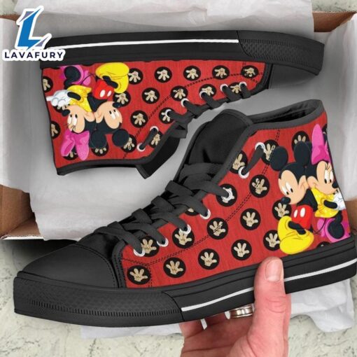 Mickey Mouse Disney High Top Shoes Athletic High Tops For Fans