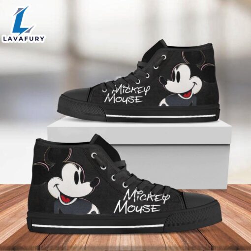 Mickey Mouse Disney High Top Shoes Elite High Cut Shoes For Fans